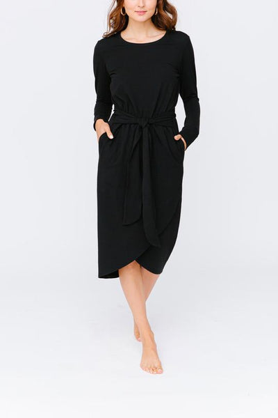 Sandra Baquero - Long Sleeve Versatile Wrap Dress (sb014ls)