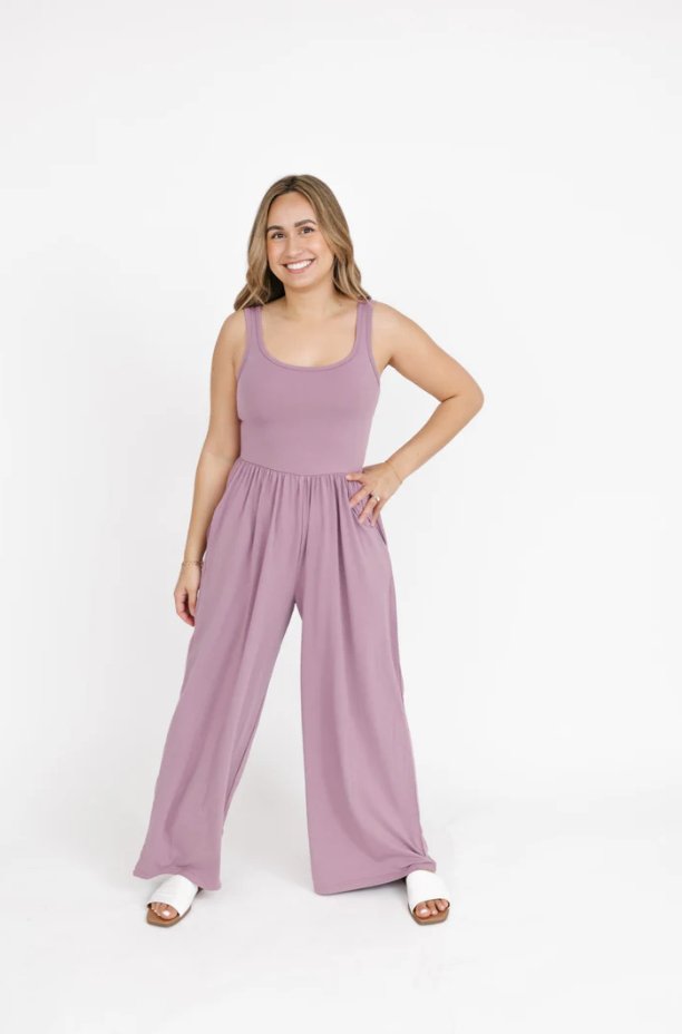 Camille Wide Leg Romper - Metanoia Boutique - Smash + Tess