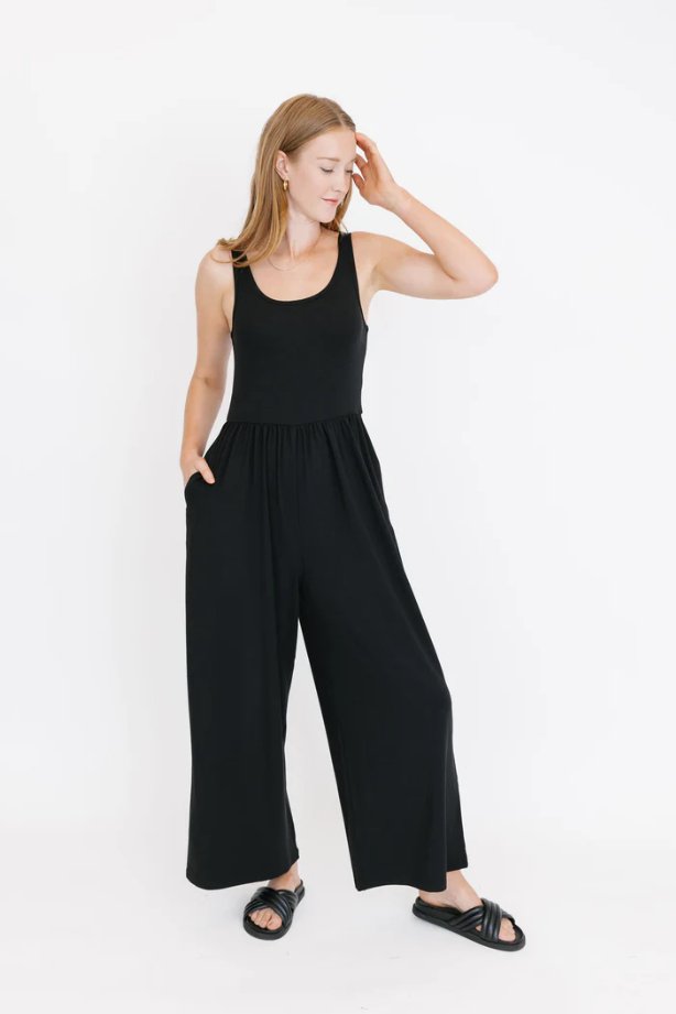 Camille Wide Leg Romper - Metanoia Boutique - Smash + Tess