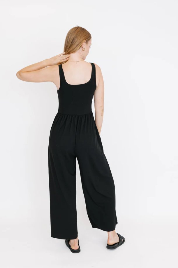 Camille Wide Leg Romper - Metanoia Boutique - Smash + Tess