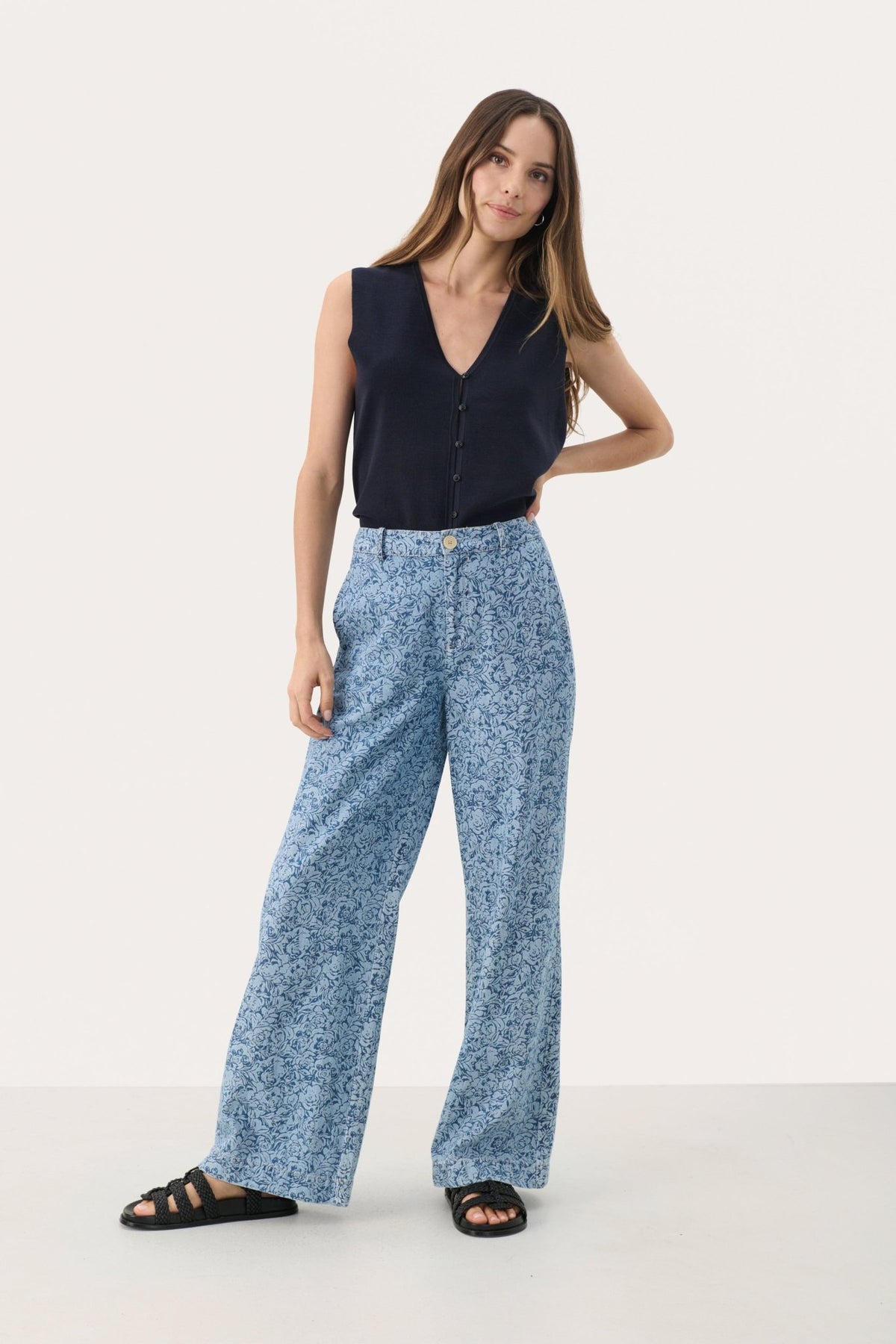 Coralies Denim Trousers - Metanoia Boutique - Part Two