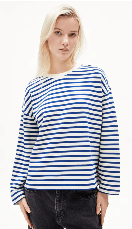 Frankaa Maarlen Stripe Sweater - Metanoia Boutique - Armed Angels