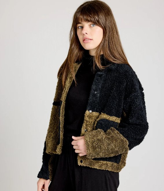 Libby Sherpa Jacket - Metanoia Boutique - Known Supply