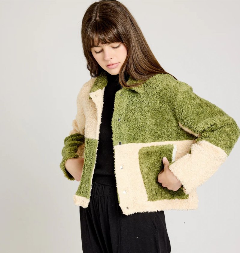 Libby Sherpa Jacket - Metanoia Boutique - Known Supply