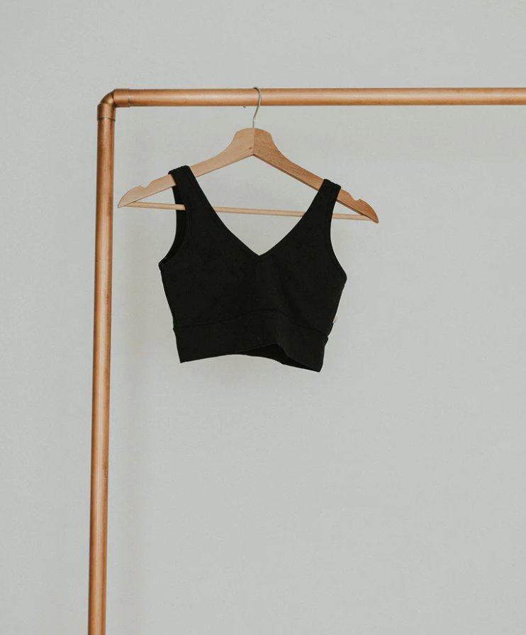 V - Neck Bralette - Metanoia Boutique - Jax and Lennon