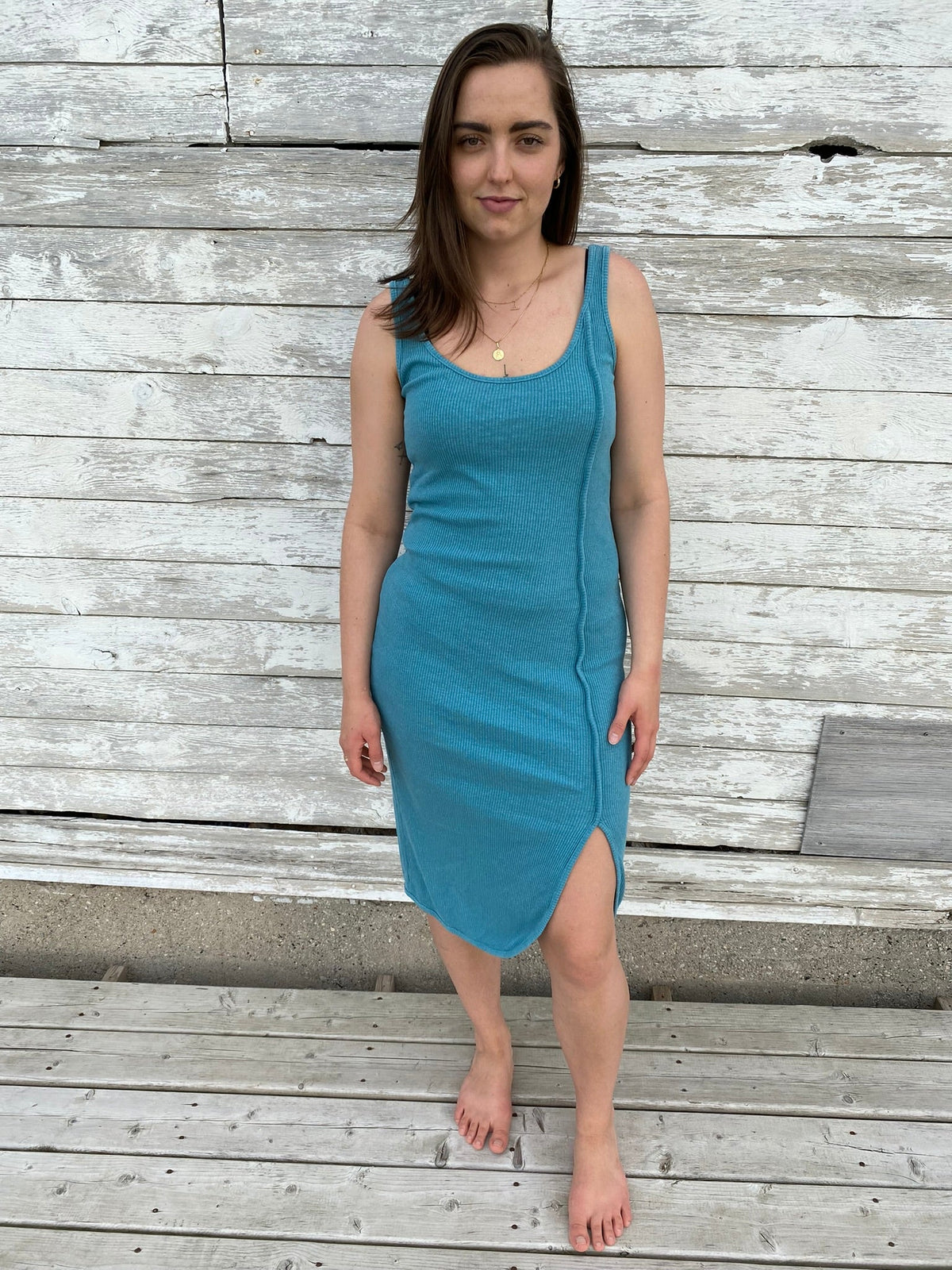 Hemp Sport Rib Dress - Metanoia Boutique - Back Beat Co.