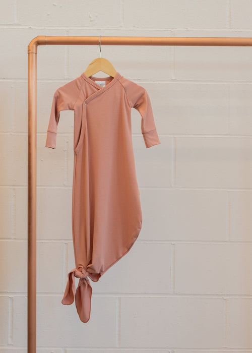 Infant Knot Gown - Metanoia Boutique - Jax and Lennon