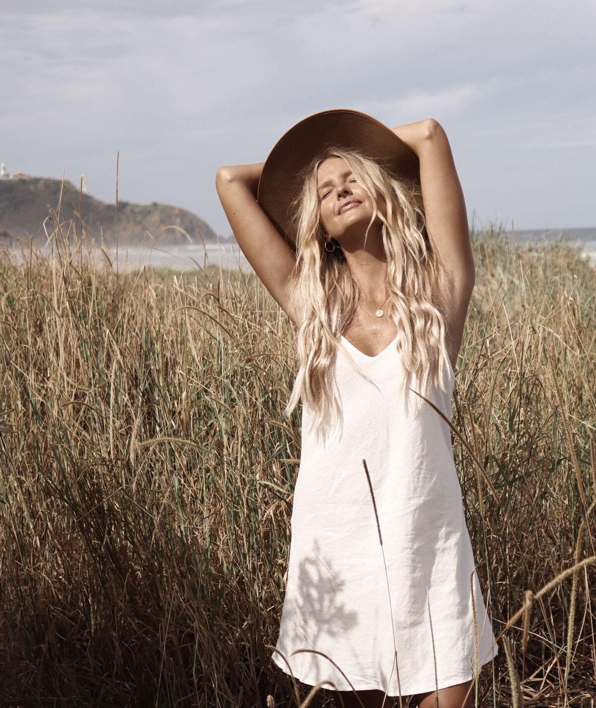 Linen Slip Dress - Metanoia Boutique - Billie Mae