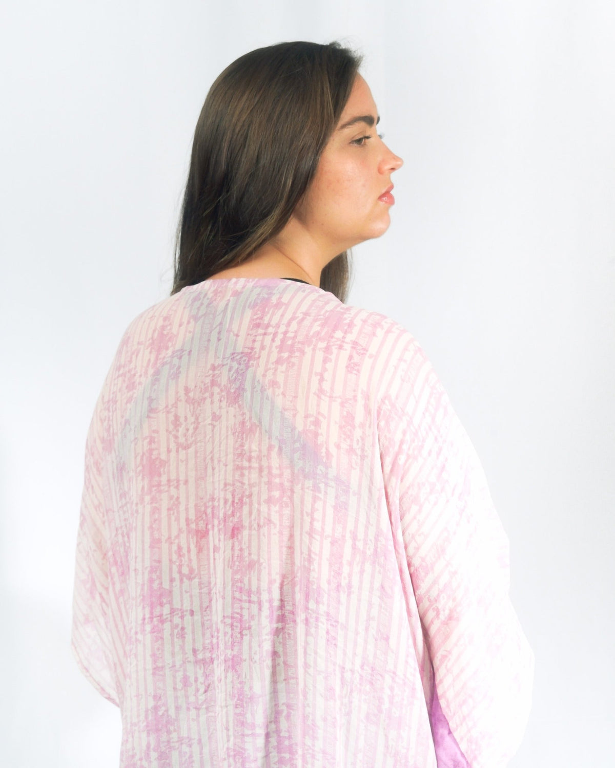 Luxe Short Silk Kimono - Metanoia Boutique - Sari Knot Sari