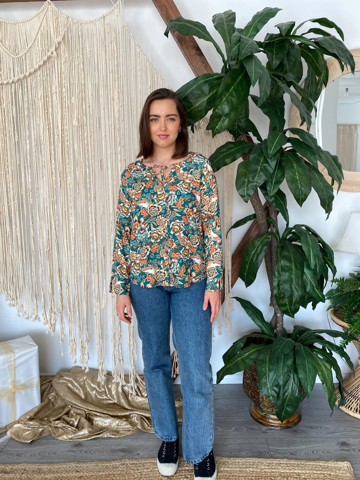 Phoebe Blouse - Metanoia Boutique - Tamga Designs