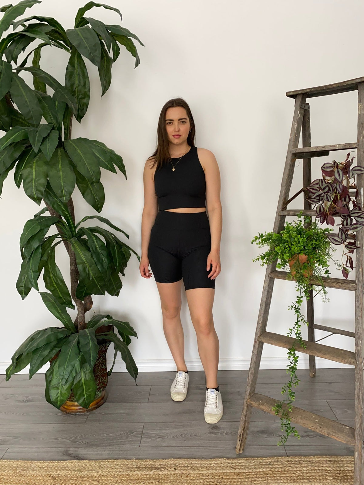 Rib High Rise Bike Short - Metanoia Boutique - Girlfriend Collective