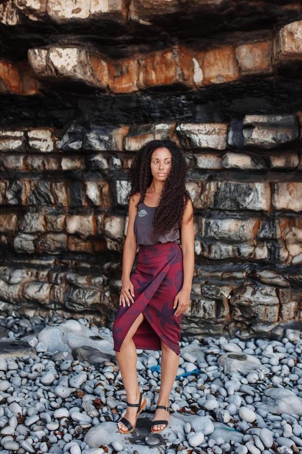 Wrap Skirt - Metanoia Boutique - No Nasties